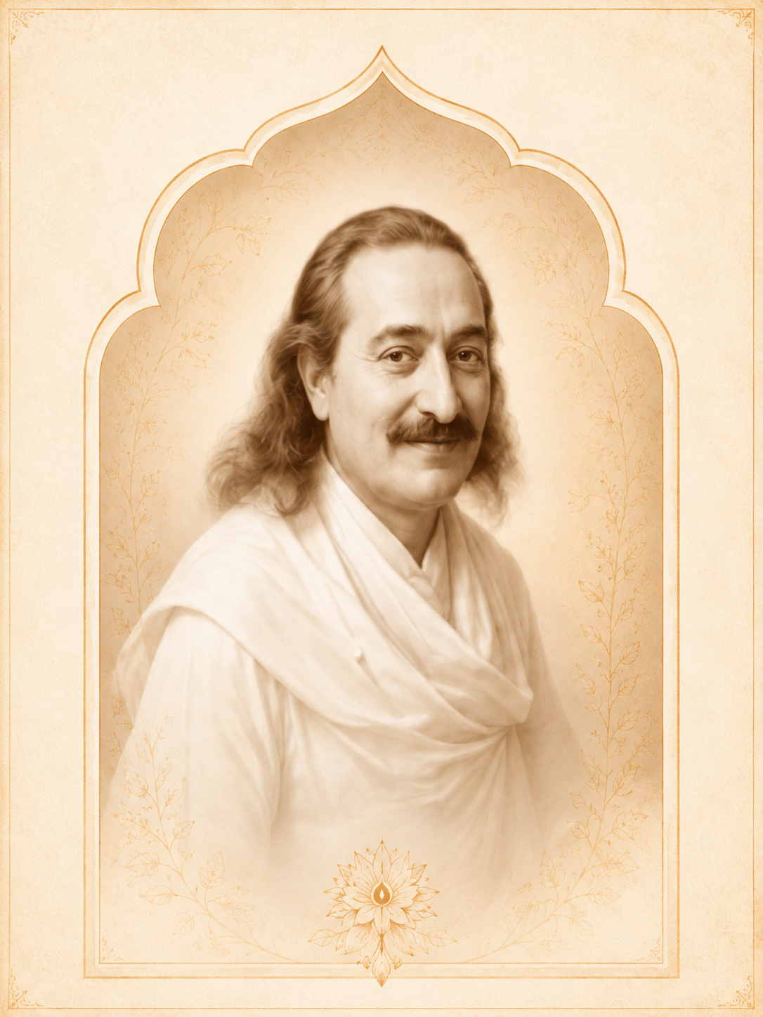Portrait of Meher Baba